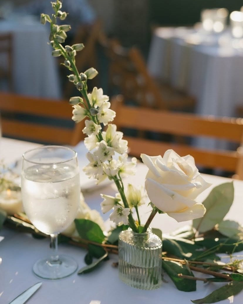 Elegant Charleston Wedding Flowers : Green & White Palette