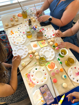 Macaron Painting Workshops - Hosted at Christophe's Macaron et Chocolat