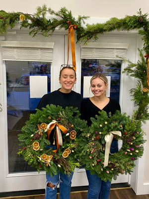 Wreath Making Workshops - Hosted at Christophe's Macaron et Chocolat