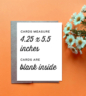 Baby in Bloom Card - Baby Shower Card with floral baby carriage