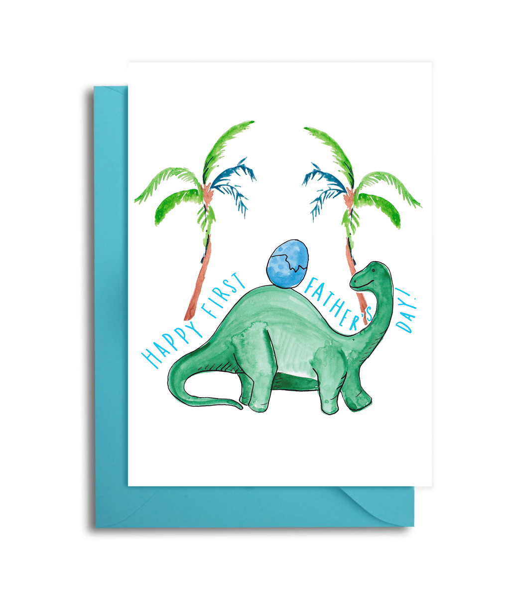 Dinosaur Father's Day Card