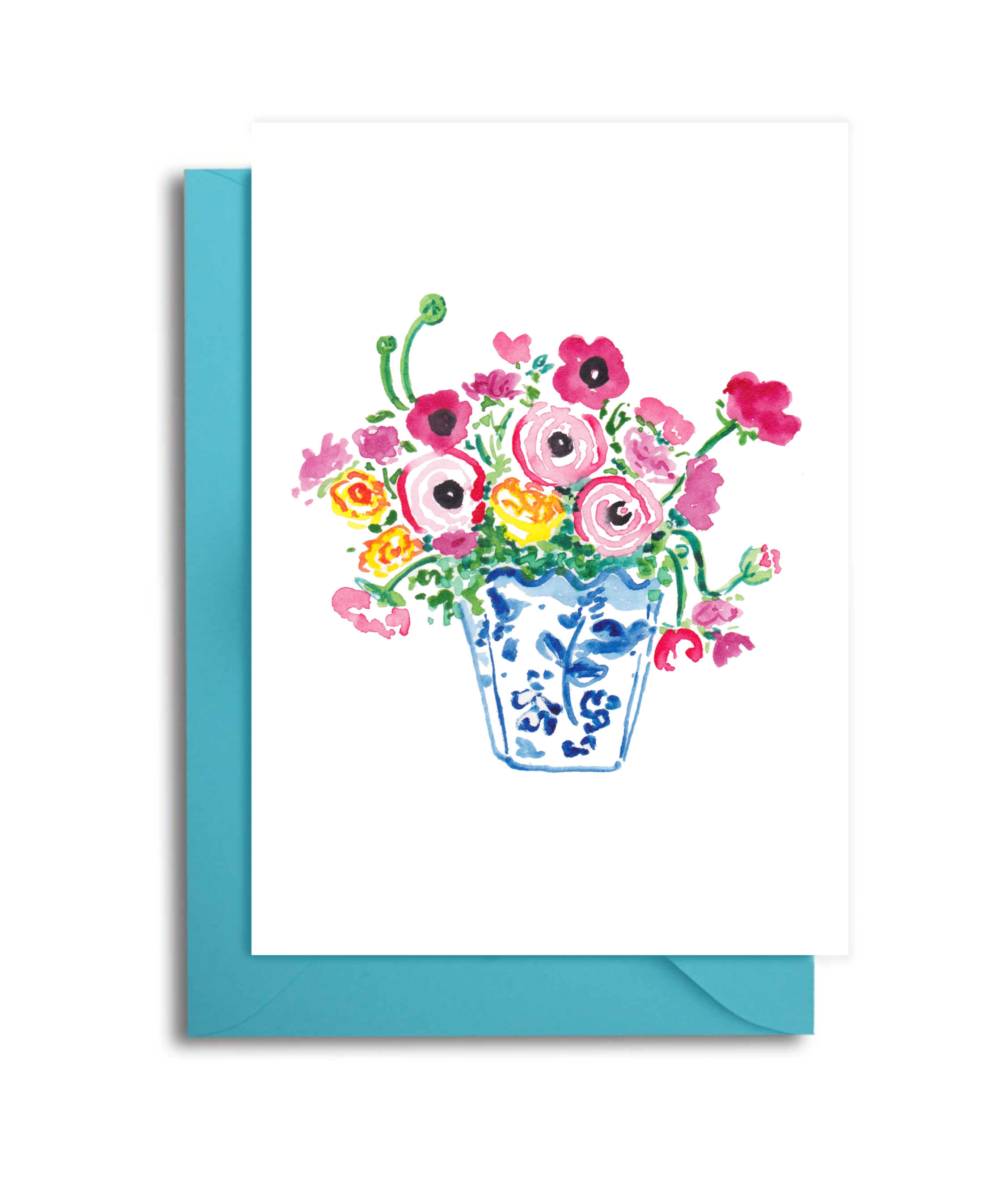 Floral Note Card Set