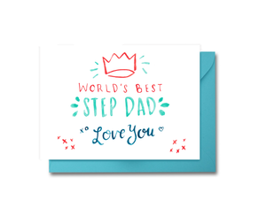 Father Figure Father's Day Card - Father's Day for Step Dad - Fathers Day Card for Grandpa - Father's Day for Uncle - Father-in-law Father's Day