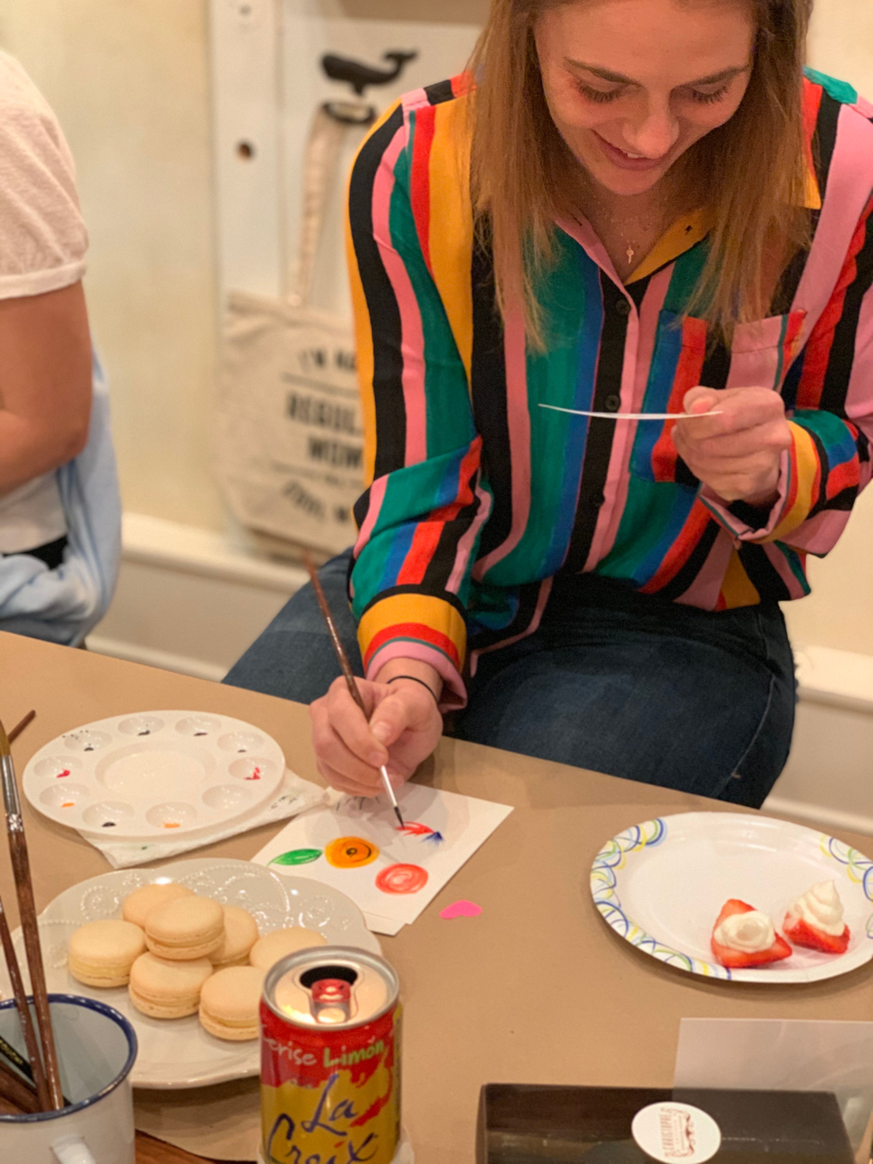 Private Macaron Painting Workshop - June 11th at 11am