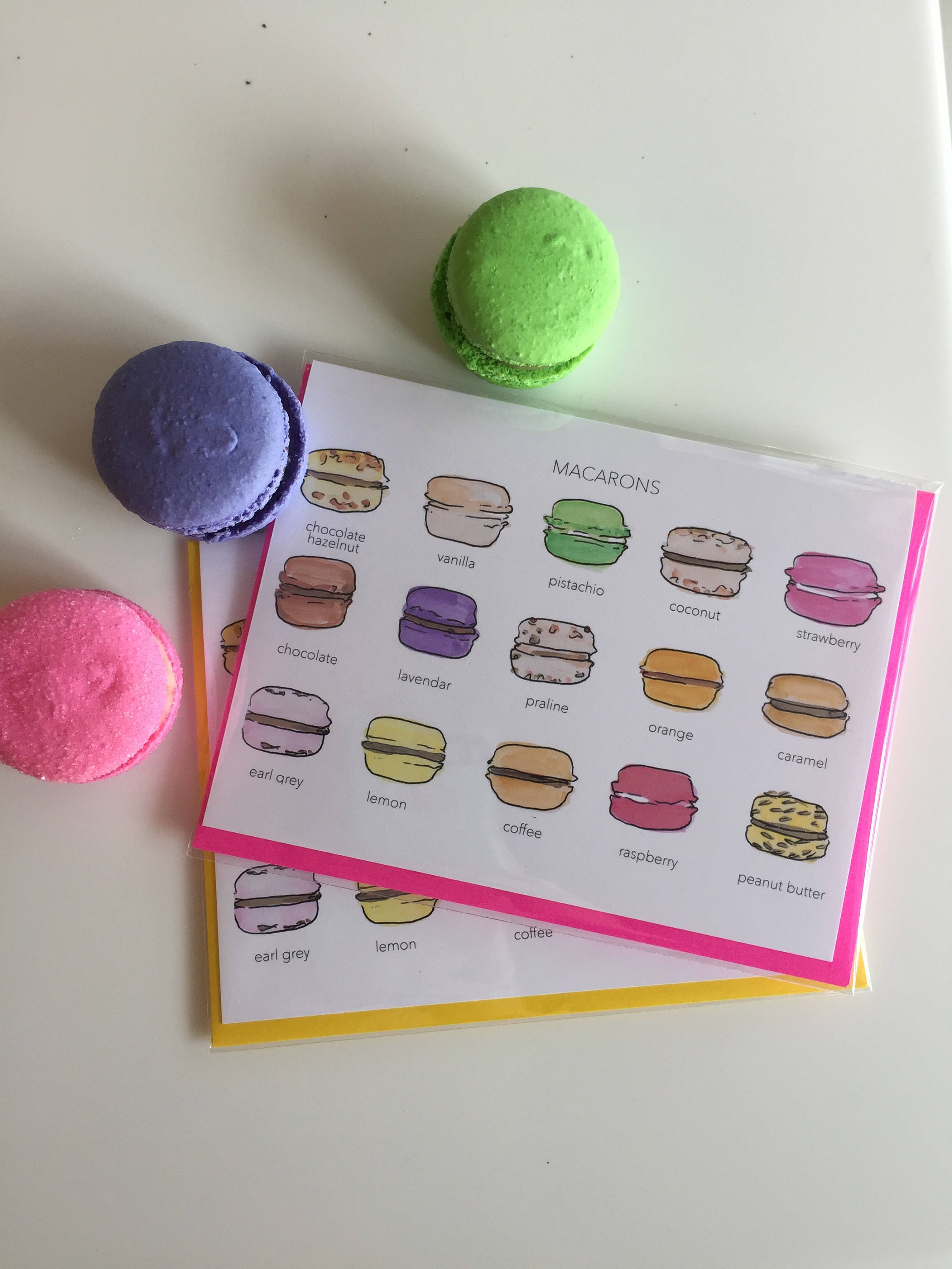 Macaron Card